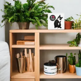 Luminária Box Slim I Love Cat USB