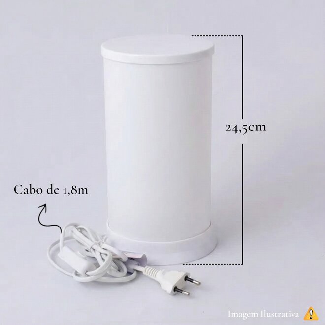 Luminária de Mesa Hug A Língua dos Anjos