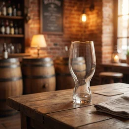 Copo de Vidro com Borda Dourada de 470ml Amazing Drinks