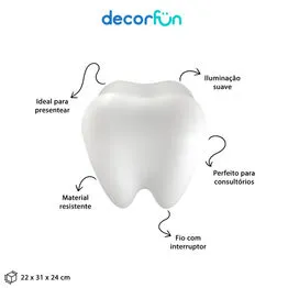 Luminária Dente Brilhante