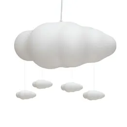 Luminária Pendente Infantil Tempestade de Nuvens Pendente - Bivolt