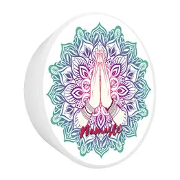 Luminária de Parede Namastê Decoração Criativa Arandela Bivolt