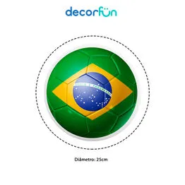 Luminária de Parede Decoração Bar Arandela Bola do Brasil Bivolt