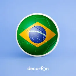 Luminária de Parede Decoração Bar Arandela Bola do Brasil Bivolt