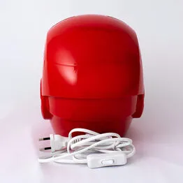 Luminária de Mesa Capacete Homem de Ferro Colorida Marvel Iron Man