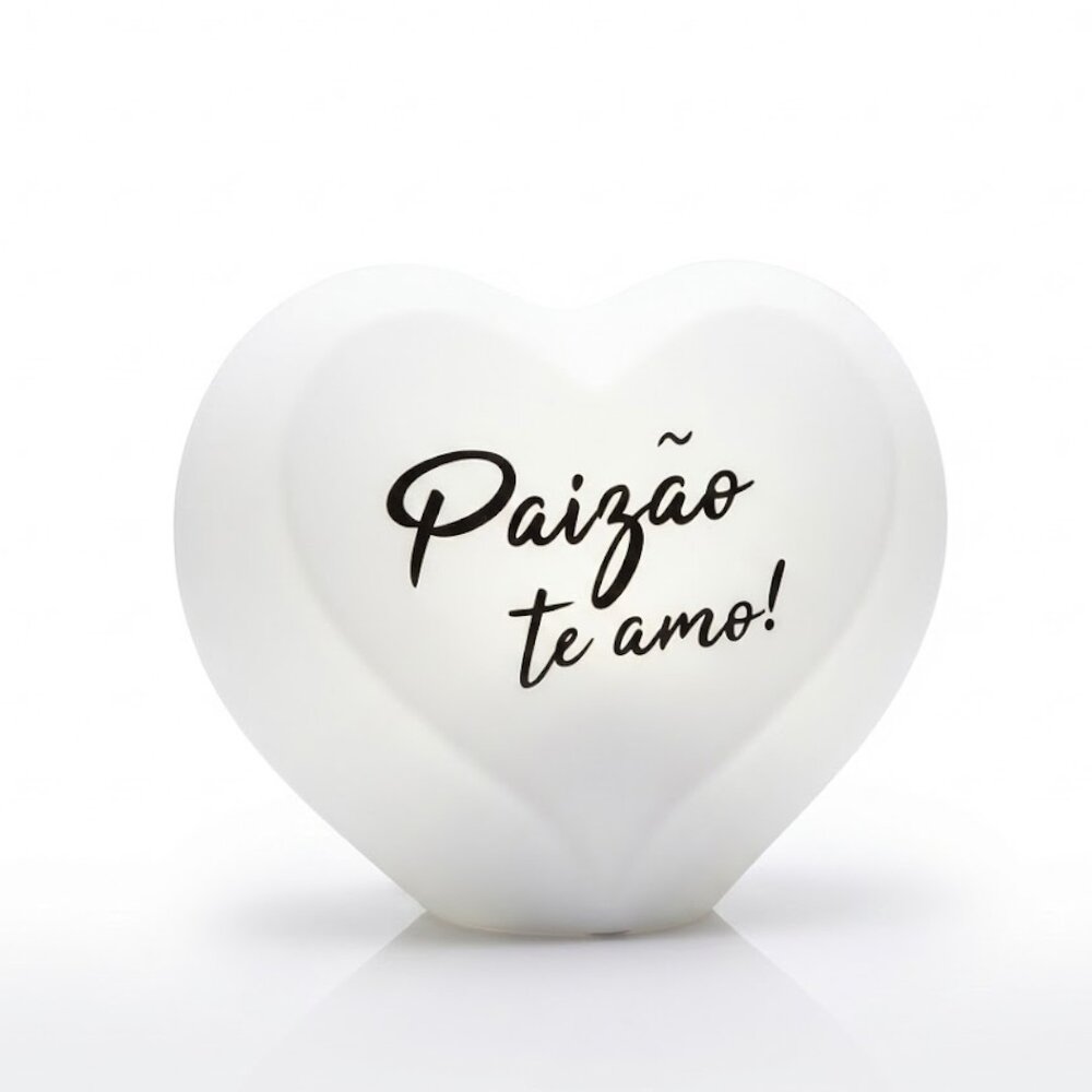 Luminária Coração Paizão Te Amo