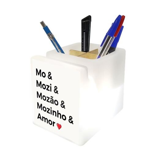 Organizador de Mesa Iluminado Mozão