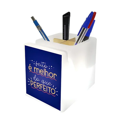 Organizador de Mesa Iluminado Feito é Melhor