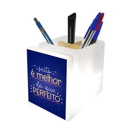 Organizador de Mesa Iluminado Feito é Melhor