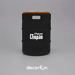 Banco Barril Poderoso Chopão Decoração Criativa Externa