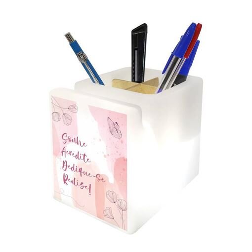 Organizador de Mesa Iluminado Sonhe!