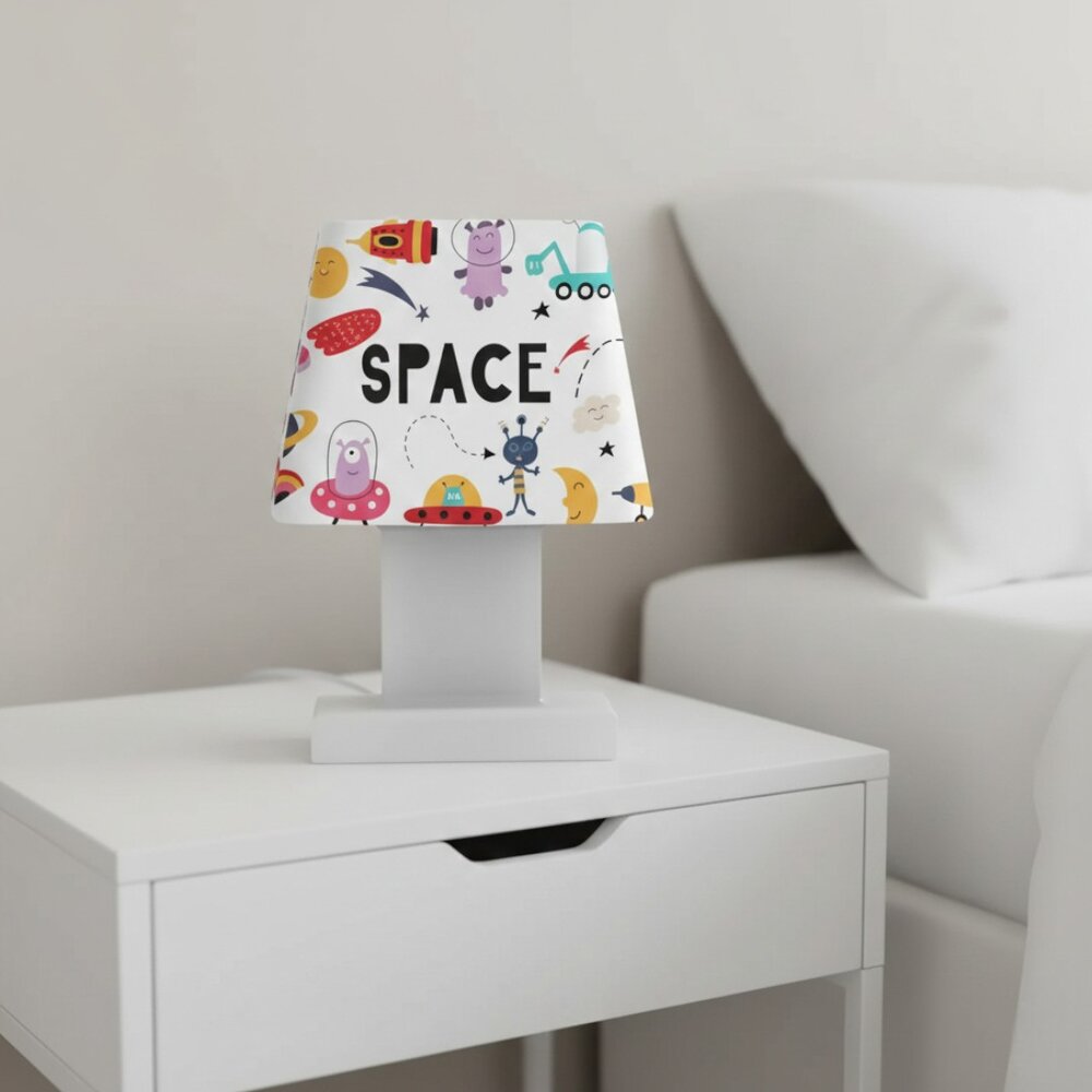 Luminária Abajur de Mesa Pequena Space