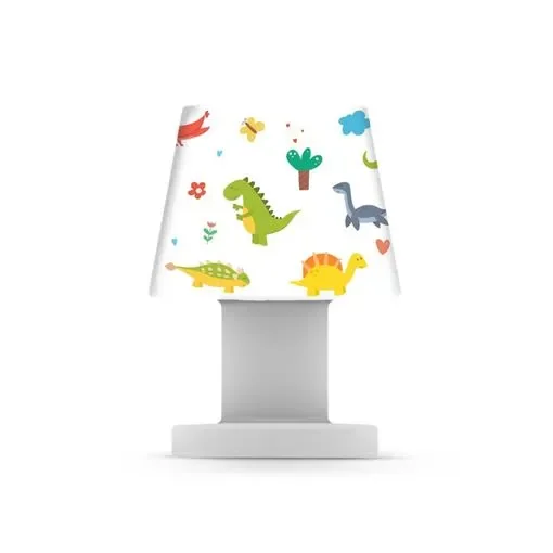 Luminária Abajur de Mesa Pequena Dino