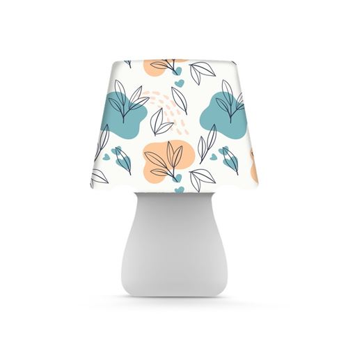 Luminária Abajur de Mesa White RGB