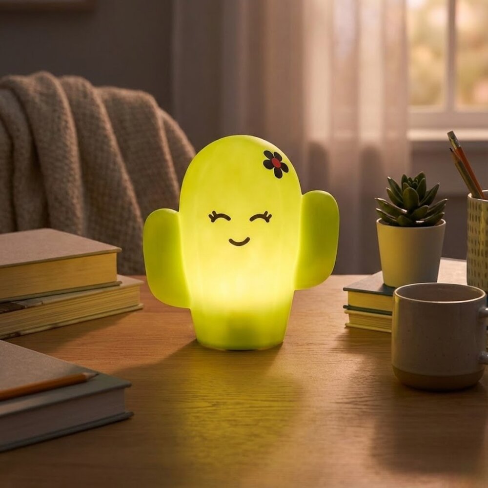 Luminária Cacto Super Cute