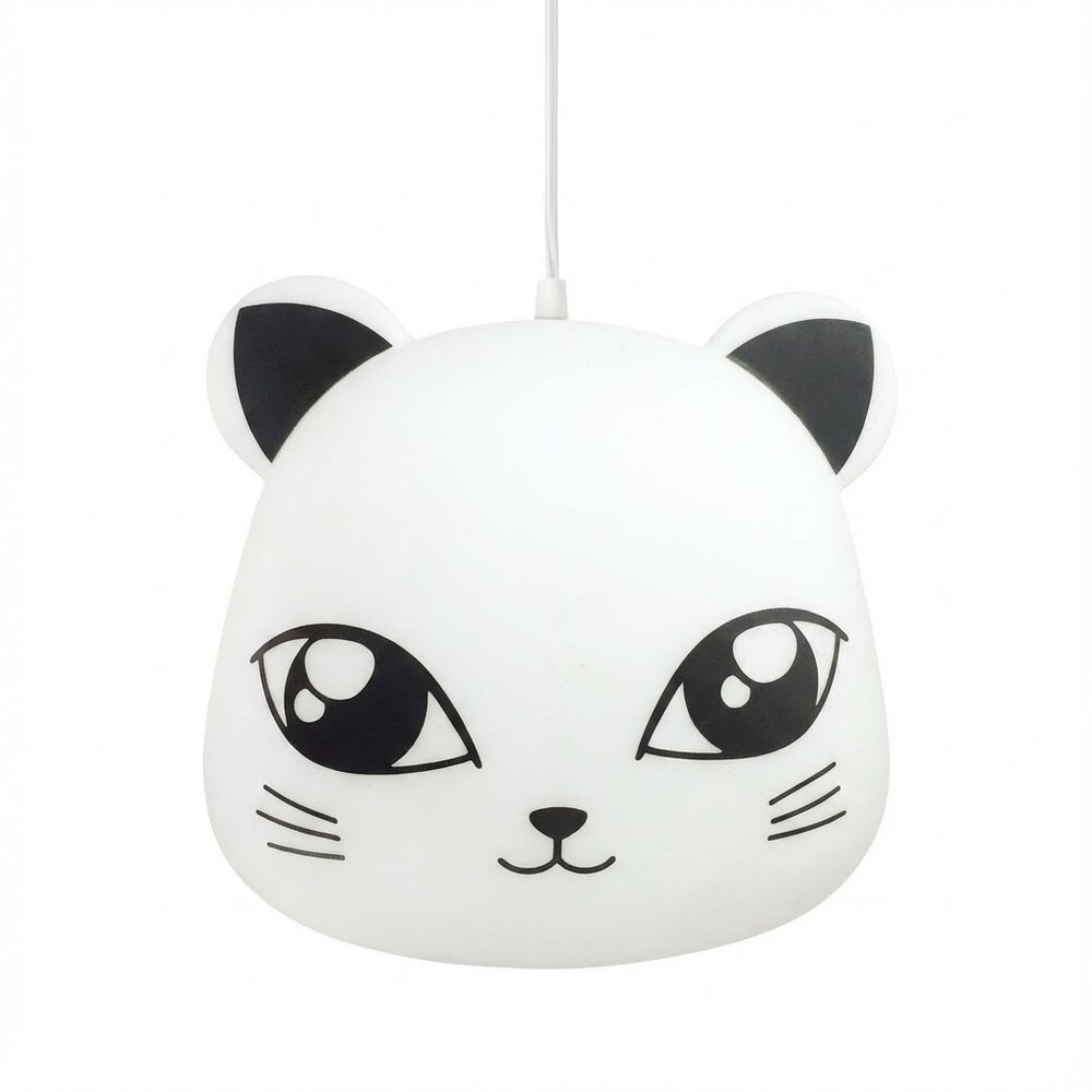 Luminária Gatinha Pendente Super Cute
