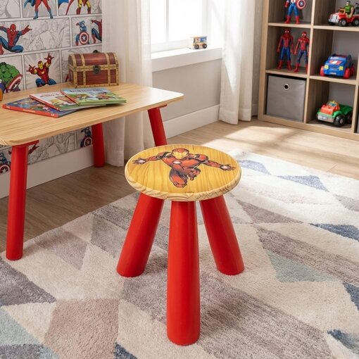 Mini Banqueta Homem de Ferro Marvel