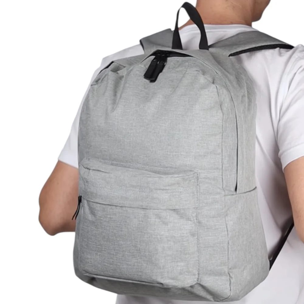 Mochila Practical Life Grey Colors