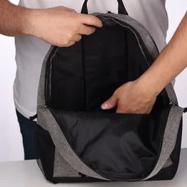 Mochila Slim Grey Colors