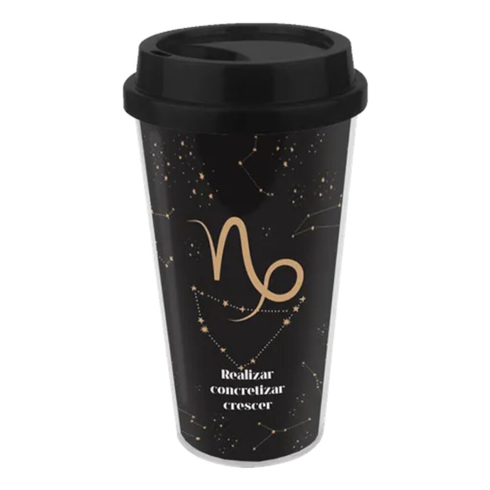 Copo de Viagem Zodíaco - Capricórnio