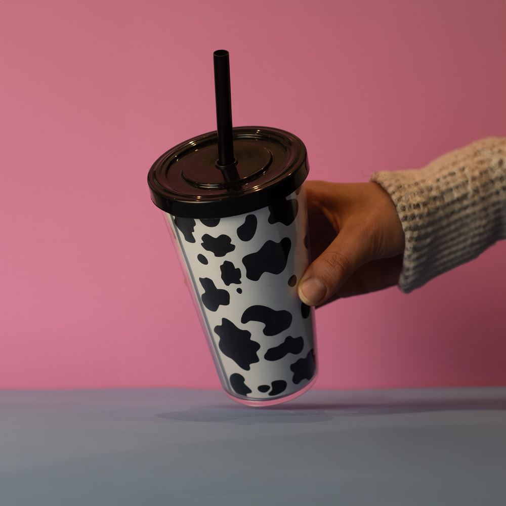 Copo com Canudo - Moo Vaquinha