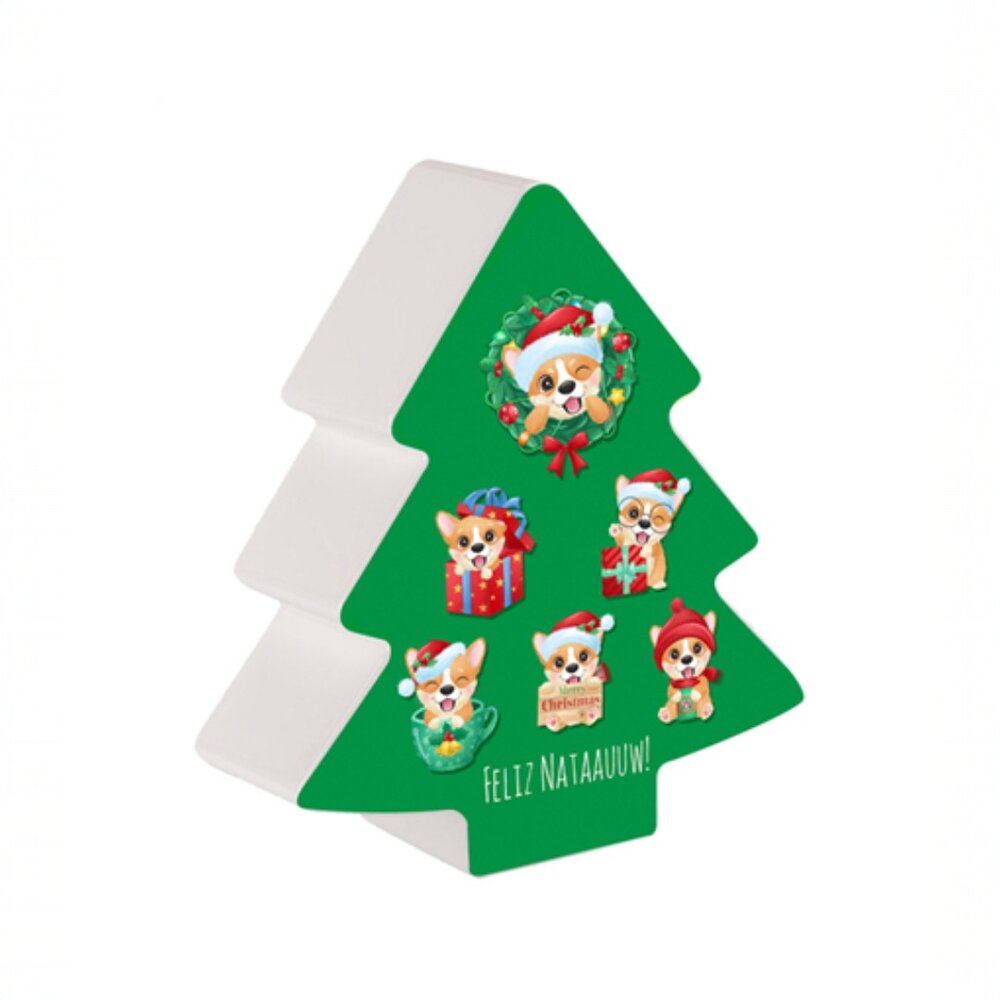 Luminária Decorativa Árvore de Feliz Natauw - Iluminação Festiva para Decoração Natalina