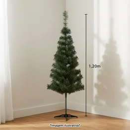 Árvore de Natal Verde Nevada com 110 Galhos 1,20m Prime
