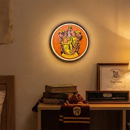 Luminária Brasão Gryffindor Harry Potter