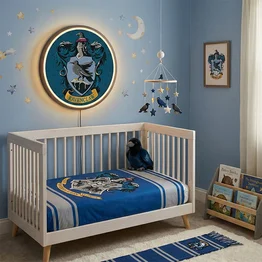 Luminária Brasão Ravenclaw Harry Potter