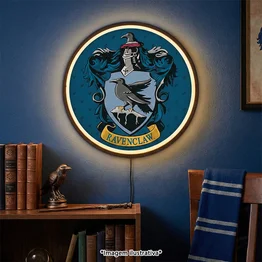 Luminária Brasão Ravenclaw Harry Potter