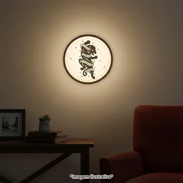 Luminária de Parede Tattoo Gryffindor