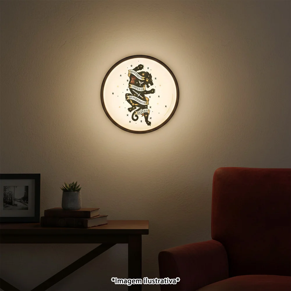 Luminária de Parede Tattoo Gryffindor