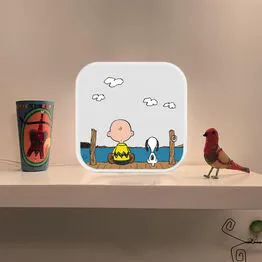 Luminária Box Snoopy and Charlie Brown