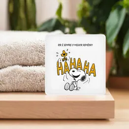 Luminária Box Slim Snoopy - O Melhor Remédio