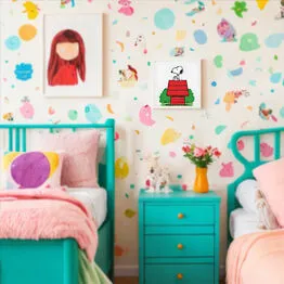 Luminária Box Slim Snoopy - Casinha