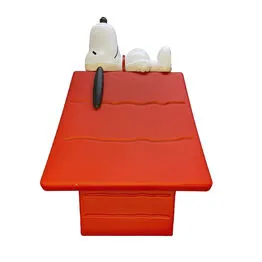Luminária 3D Casinha Snoopy Peanuts Decoração Criativa Bivolt