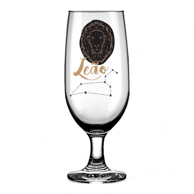 Taça de Cerveja 300ml Zodíaco - Leão