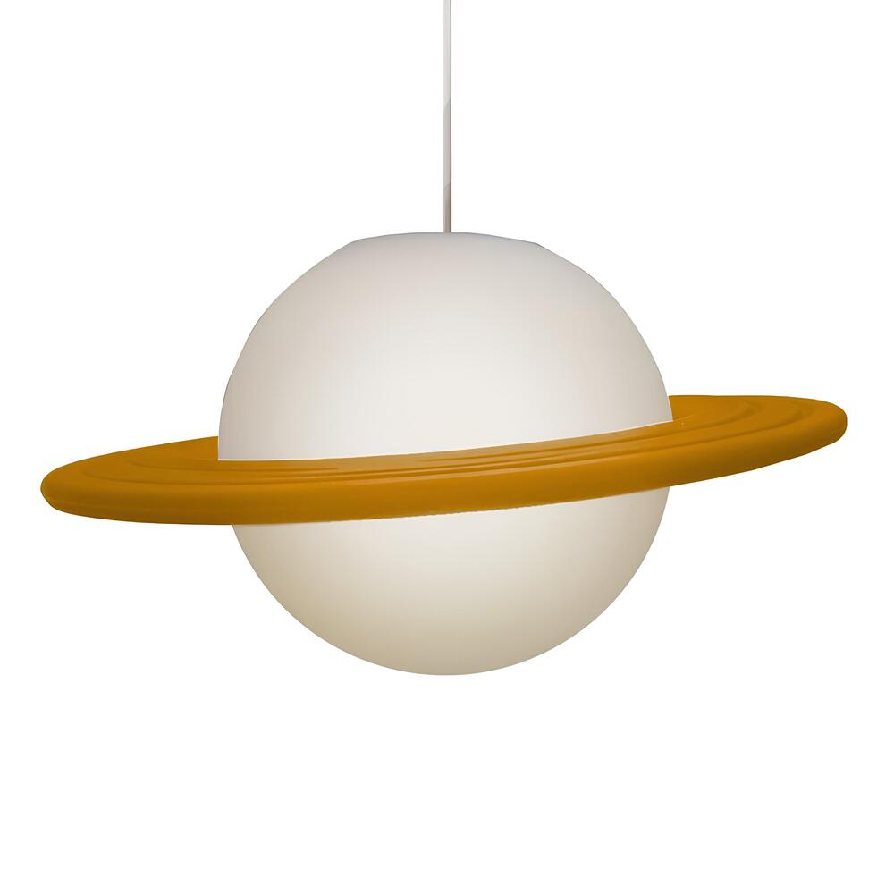 Luminária Saturno Rings Laranja