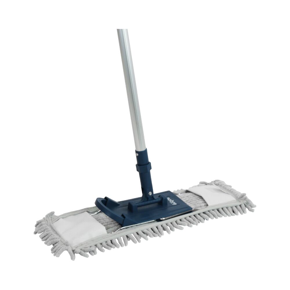 Conjunto Super Mop de Microfibra 40cm com Cabo Telescópico de 1,40m e Refil