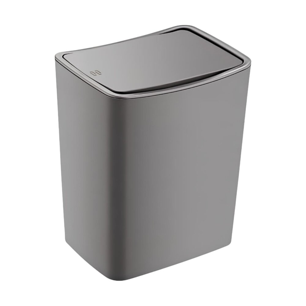 Lixeira 4 Litros Cozinha Escritório Banheiro Touch Fendi - Mood