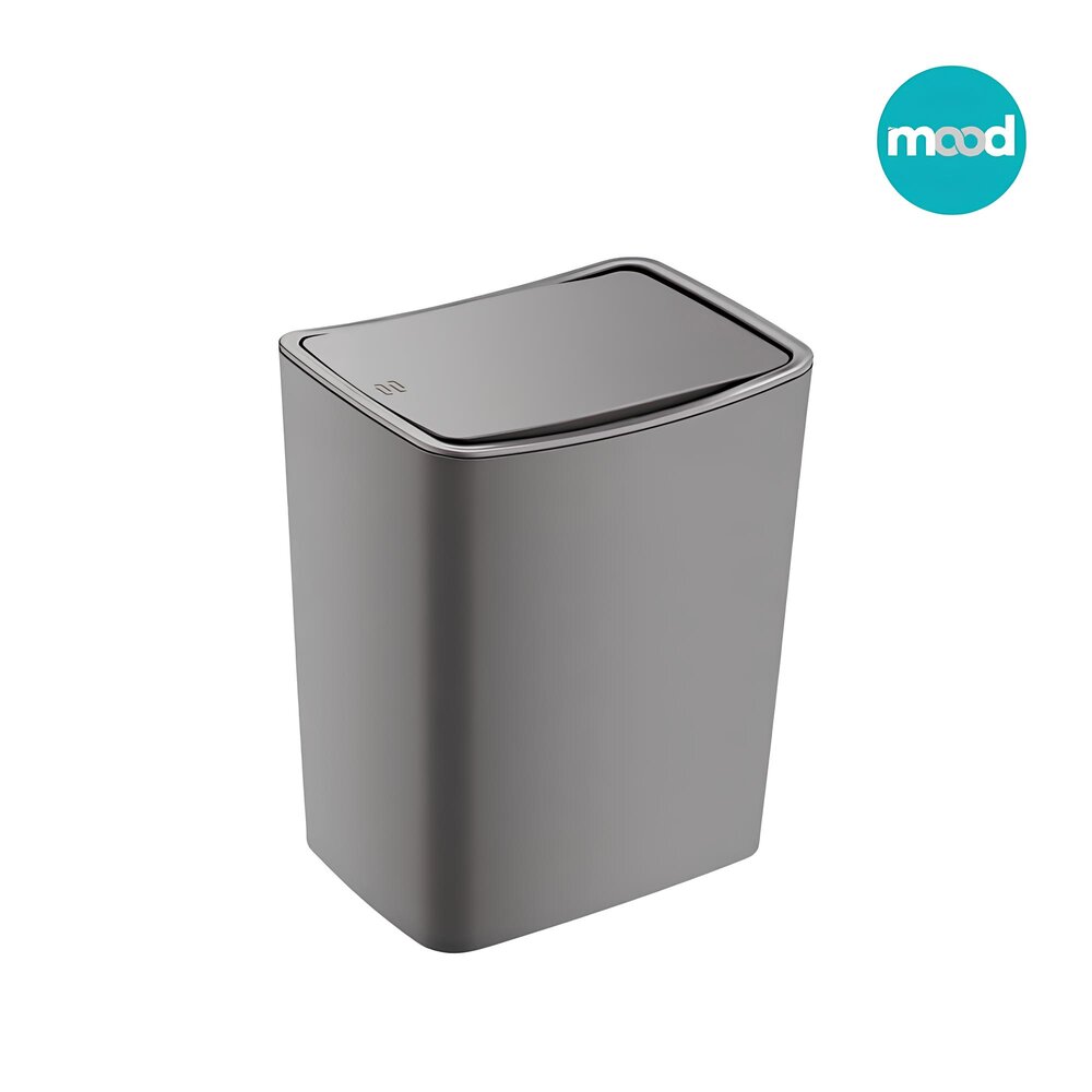 Lixeira 4 Litros Cozinha Escritório Banheiro Touch Fendi - Mood
