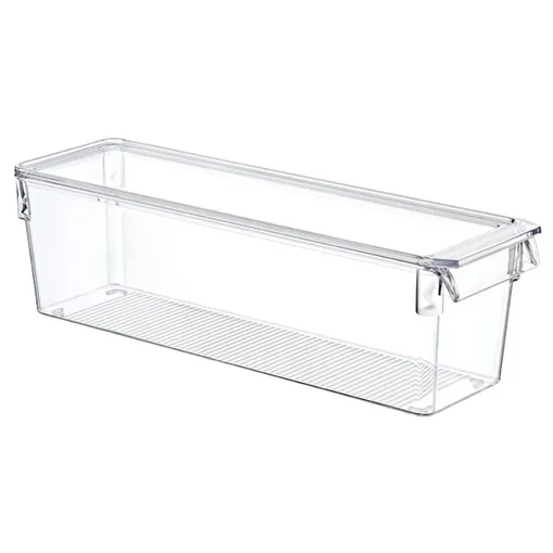 Organizador de Geladeira Multiuso Alto com Tampa Tamanho P (36x10x10cm) - Mood