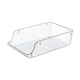 Organizador de Latas Transparente G Despensa Geladeira Refrigerantes Cervejas