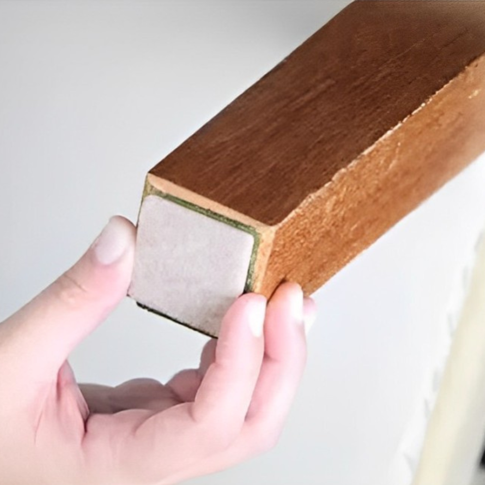 Guarnições para Móveis em Feltro Retangular com Poliéster Cartela com 48 Unidades