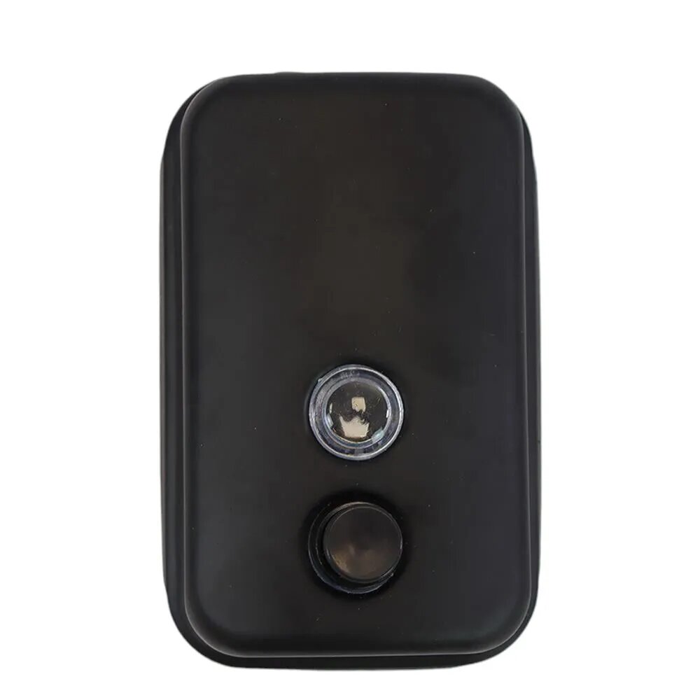 Dispenser para Sabonete Líquido/Álcool Gel 500ml - Inox Preto