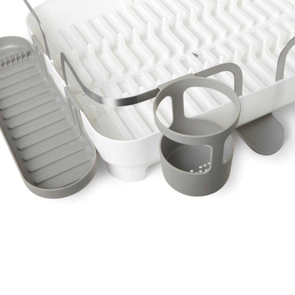 Escorredor de Louças para 15 Pratos Branco Easy Kitchen