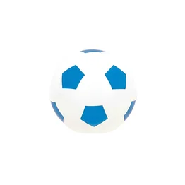 Luminária Bola de Futebol - Branca e Azul