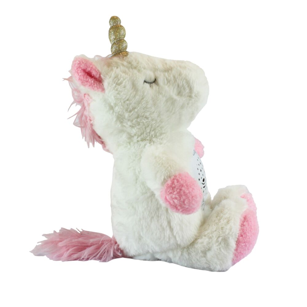 Pelúcia Unicórnio Musical com Luz e Sons Calmantes