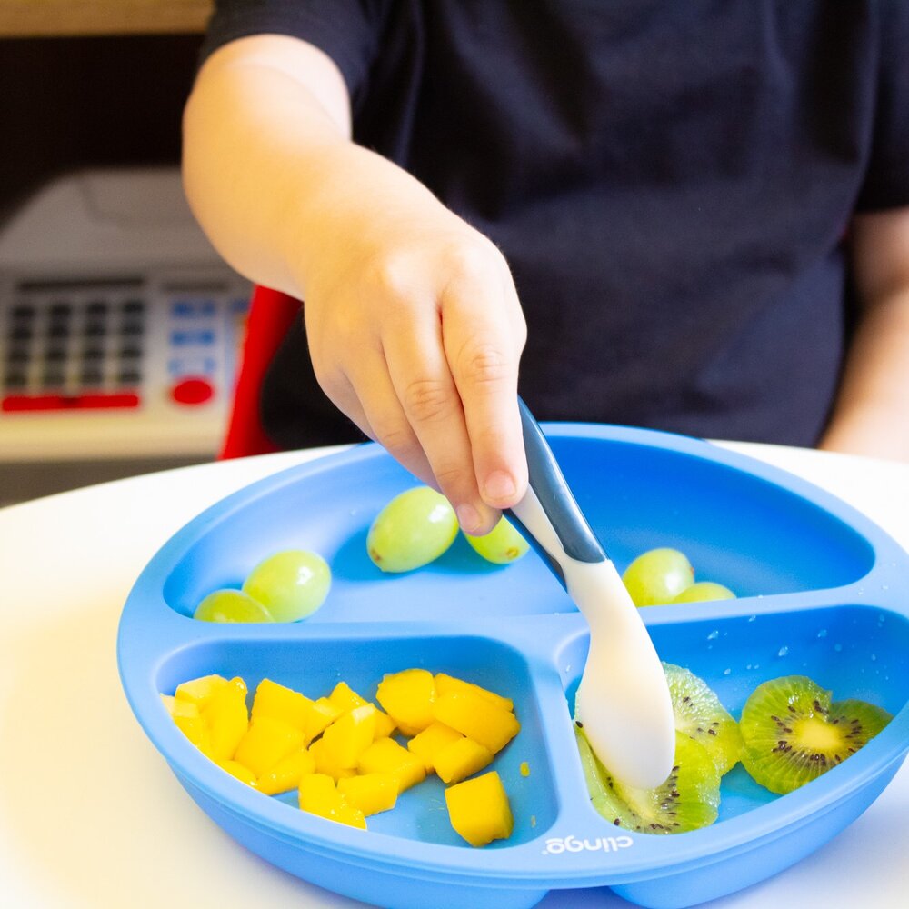 Colher de Silicone Termossensível Clingo - Cor Marinho