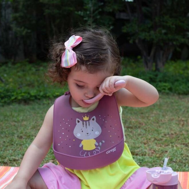 Colheres Infantis Colors Rose 3 Unidades - Anatômicas e Macias